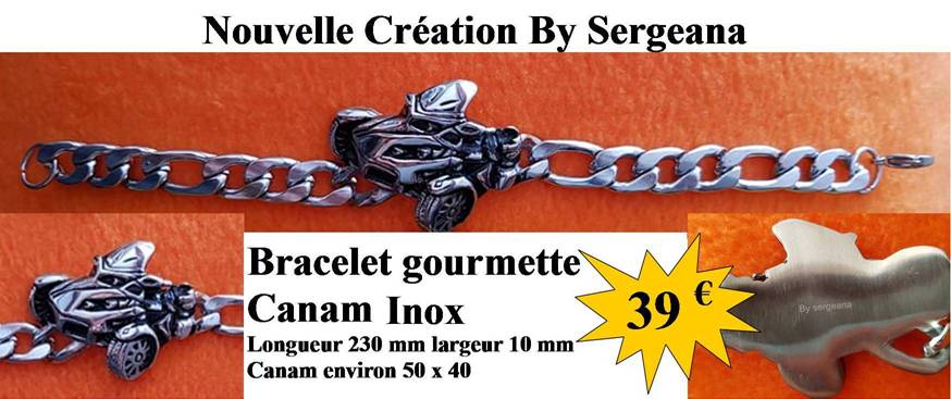 Canam Bracelet Gourmette